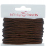 Infinity Hearts Anorakkoord Polyester 3mm 06 Bruin - 5m