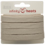 Infinity Hearts Anorakkoord Katoen Plat 10mm 200 Naturel - 5m