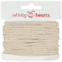Infinity Hearts Anorakkoord Katoen Rond 3mm 200 Naturel - 5m