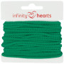 Infinity Hearts Anorakkoord Katoen Rond 3mm 720 Lichtgroen - 5m