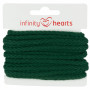 Infinity Hearts Anorakkoord Katoen Rond 5mm 760 Donkergroen - 5m