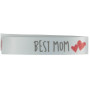Label 'Best Mom' Wit - 1 stk