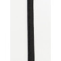 Polyester/katoenen biezenband per meter 900 Zwart 8mm - 50cm