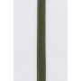 Biesband per meter Polyester/katoen 614 legergroen 8mm - 50cm