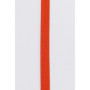 Polyester/Katoen 510 Donker Oranje Biesband per meter 8mm - 50cm