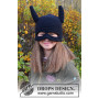 Bat Hat by DROPS Design - Haakpatroon vleermuismuts - maat 1/2 jaar - 7/8 jaar