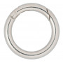 Infinity Harten O-ring/Endless Ring met Opening Messing Zilver Ø38mm - 5 st.