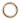 Infinity Hearts O-Ring/Endless Ring met Opening Messing Licht Goud Ø23,5mm - 5 stuks