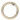 Infinity Hearts O-ring/Endless Ring met Opening Messing Antiek brons Ø30mm - 5 stuks.