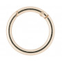 Infinity Hearts O-Ring/Endless Ring met Opening Messing Licht Goud Ø37,6mm - 5 stuks