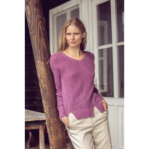 Ecopuno Sweater van Lana Grossa - Breipatroon trui - maat 36/38 - 44