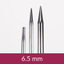 Drops Pro Classic Verwisselbare Ronde Stokken Messing 12cm 6.50mm / 4.5in US10.5