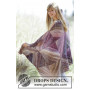 Purple Love by DROPS Design - Breipatroon deken in ribbelsteek 150x90cm