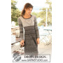I Love Lucy by DROPS Design - Breipatroon jurk met hart op de pas - maat XS - XXXL