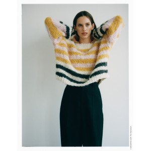Lala Berlin Furry Sweater van Lana Grossa - Breipatroon trui - maat 36/38 - 40/42