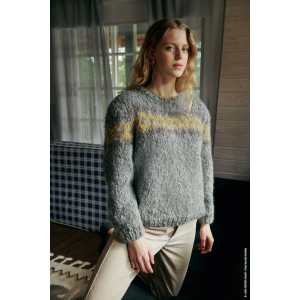 Lana Berlin Furry Sweater van Lana Grossa - Breipatroon trui - maat 36/38 - 40/42