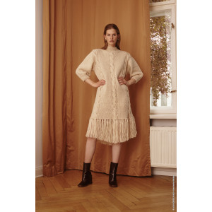 Lala Berlin Lovely Cotton Jurk van Lana Grossa - Breipatroon jurk - maat 36/38 - 40/42