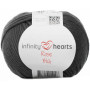 Infinity Hearts Rose Big Yarn 236 Charcoal grey