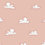 Katoen popeline Wolken 150cm 024 - 50 cm