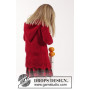 Bright Sally by DROPS Design - Breipatroon vest met capuchon - maat 2 - 11/12 jaar