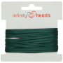 Infinity Hearts Satijn Lint Dubbelzijdig 3mm 593 Legergroen - 5m
