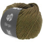 Lana Grossa Bingo Yarn 1012 Olive mottled