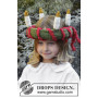 Little Lucia by DROPS Design - Haakpatroon Lucia kroon voor kinderen 63cm