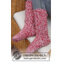 Waiting for Santa by DROPS Design - Breipatroon sokken met boordsteek - maat 29/31 - 44/46