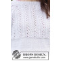 Verloren in de zomer trui van DROPS Design - Blouse breipatroon maat S - XXXL