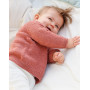 Rosy Cheeks Sweater van DROPS Design - Baby Trui Breipatroon maat 0/1 maand - 3/4 jaar