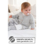 Little Pearl Vestje van DROPS Design - Baby Vestje Breipatroon maat 0/1 maand - 3/4 jaar
