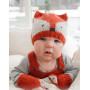 Baby Fox by DROPS Design - Baby muts en wanten breipatroon Maat Preemie - 3/4 jaar