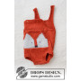 Baby Fox Onesie van DROPS Design - Baby Bodystocking breipatroon Maat Preemie - 3/4 jaar