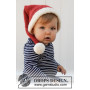 Sleepy Santa Hat by DROPS Design - Baby Kerstmuts breipatroon maat 0/1 maand -2 jaar