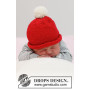 Itsy Bitsy Santa by DROPS Design - breipatroon voor baby kerstmutsjes maat Preemie -3/4 jaar