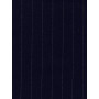 Gabardine met krijtstreep breed 150cm 008 Zwart - 50cm