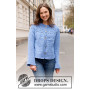 Rain Romance Jacket by DROPS Design - Vest breipatroon maat. S - XXXL