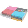 Gekleurd karton, diverse kleuren, A6, 105x148 mm, 180 gr, 12x100 vel/ 1 doos