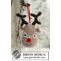 Rudolf by DROPS Design - Haakpatroon rendier 14cm