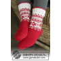 Merry & Warm by DROPS Design - Breipatroon sokken - maat 32/34 - 41/43