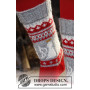 Angel Feet by DROPS Design - Breipatroon sokken met engelpatroon - maat 32/34 - 41/43