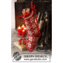 Mr. Kringle's Stocking by DROPS Design - Breipatroon kerstkous 35x25cm