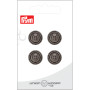 Prym Button Zilver 15mm - 4 stuks