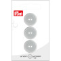 Prym Plastic Knop Transparant 20mm - 3 stuks