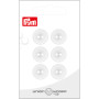 Prym Plastic Knop Wit 15mm - 6 stuks
