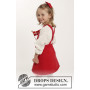 Sweet Alice by DROPS Design - Breipatroon jurk met kantpatroon - maat 1/3 maanden - 5/6 jaar