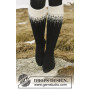 Winter Fantasy Sokken by DROPS Design - Breipatroon sokken met Scandinavisch patroon - maat 35/37 - 41/43