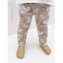 MiniKrea Patroon 00120 Unisex Baby Legging maat 0-4 jaar