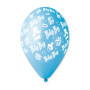 Bini Ballonnen Ballonnen Baby Jongen Lichtblauw Ø29cm - 5 stuks