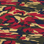 Katoen popeline Camouflage 150cm 051 - 50 cm